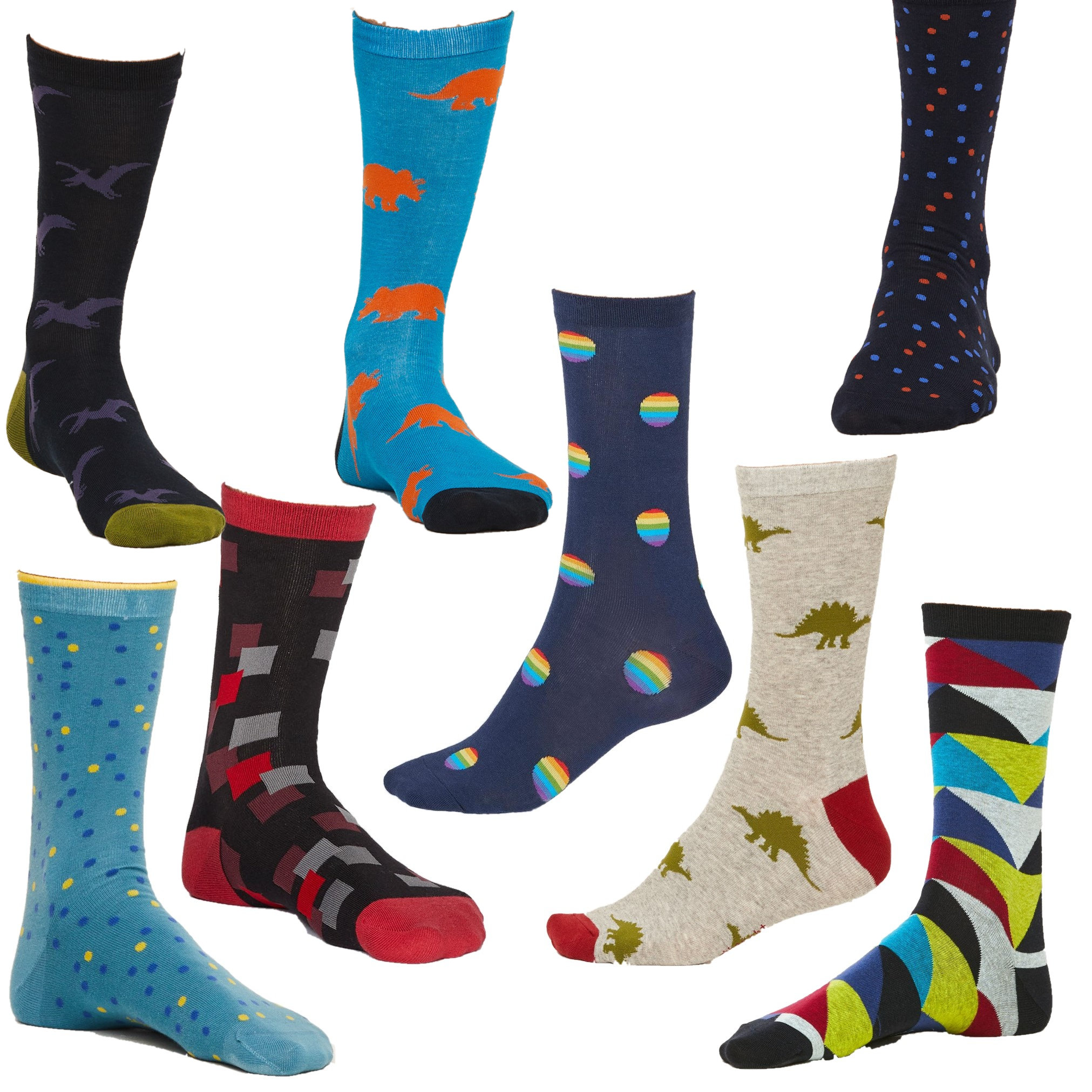 sokken maat 41 - 46 biokatoen mix